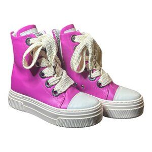 Cristianzerotre CRO3 Calipso 300 Platform Sneakers Fuchsia Pink Size 39 w/ Box